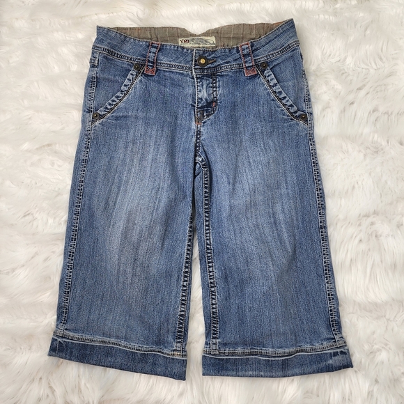 YMI Denim - YMI FROM CITY OF ANGELS CROPPED JEANS SIZE 5 JUNIOR
